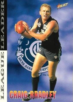 1996 Select AFL #253 Craig Bradley Front